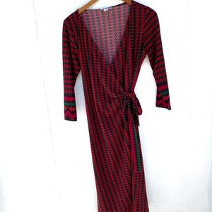 Knit wrap dress Size 12